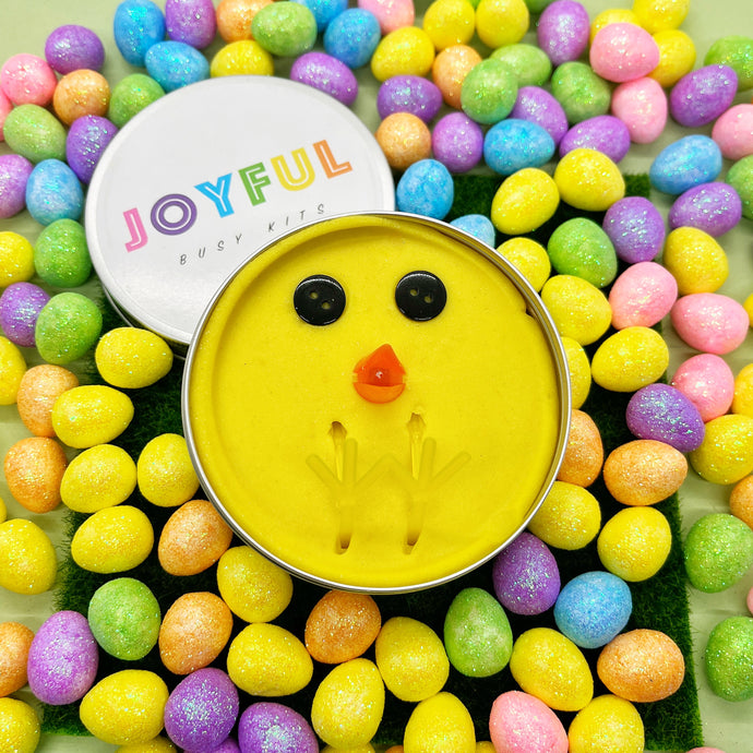 Build-A-Chick Play Dough Tin