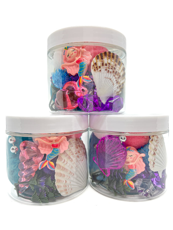 Mermaid Play Dough Jar