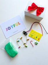 Load image into Gallery viewer, Christmas Tree Play Dough Circuit Kit
