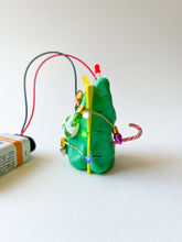 Load image into Gallery viewer, Christmas Tree Play Dough Circuit Kit
