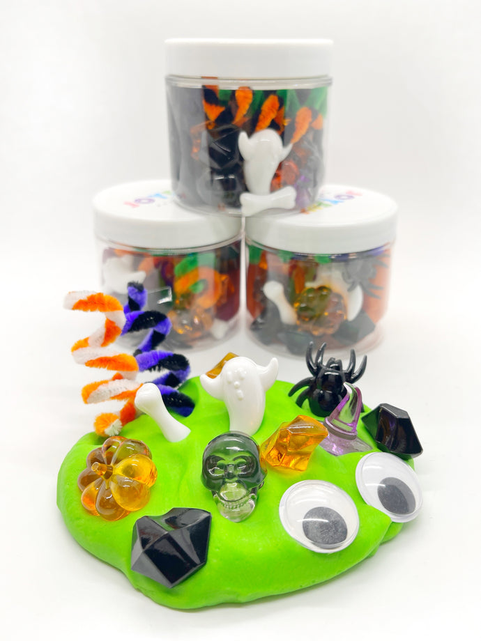 Halloween Play Dough Jar