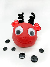 Load image into Gallery viewer, Ladybug Play Dough Tin
